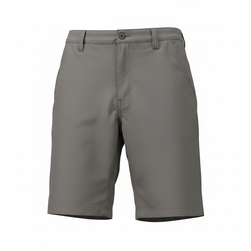 Fintech Fishing Shorts Men Size M Gray Performance Stretch Utility Cargo Pockets